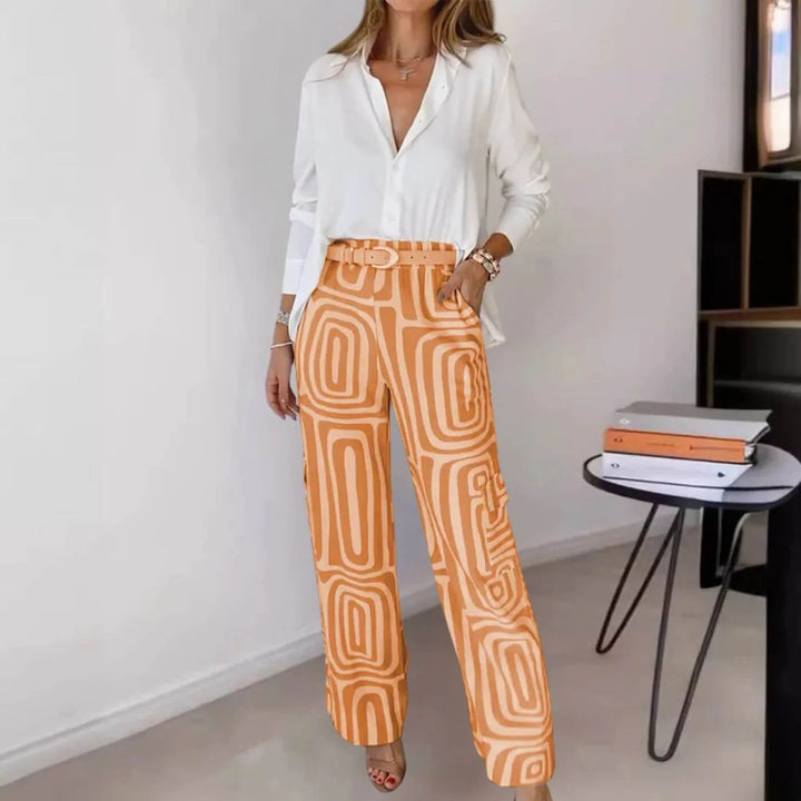 Marlene | Stilvolles Damen Set aus Bluse & Hose