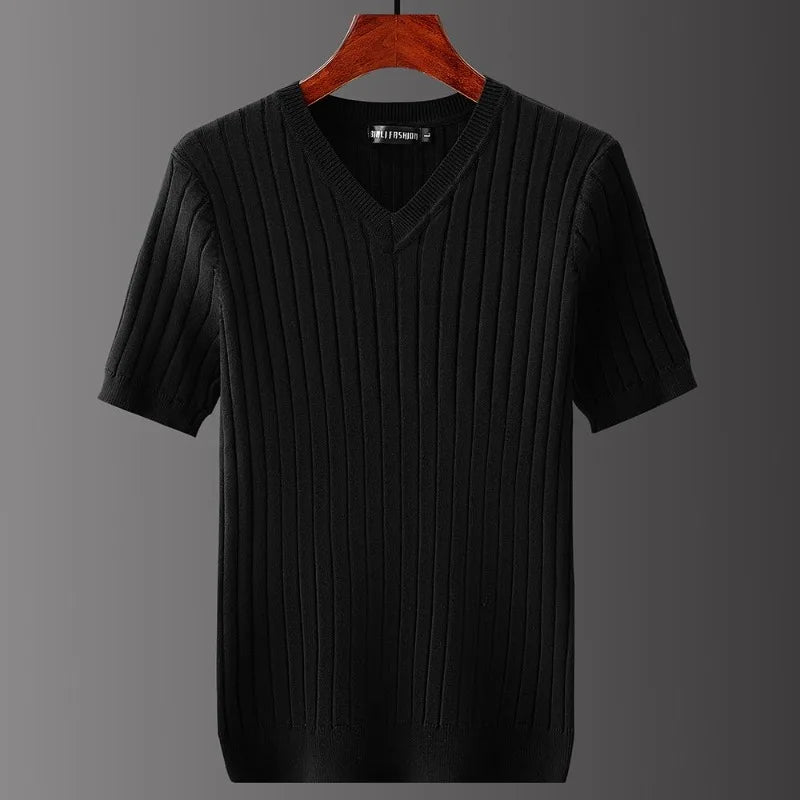 Camden Premium Baumwolle V-Ausschnitt für stilvolle Herrenmode