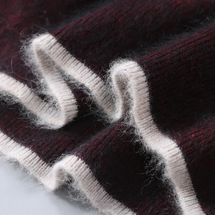 Herno | Warmer Kaschmirpullover mit Nerzanteil