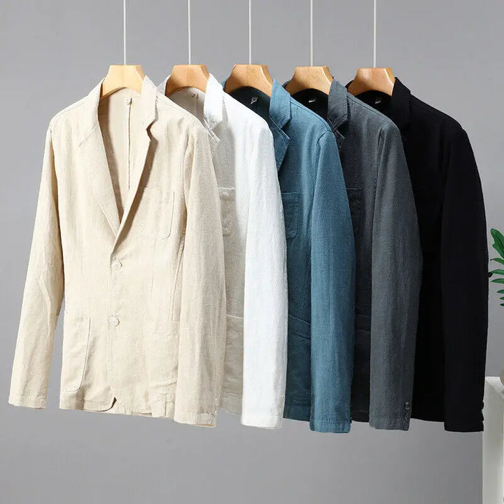 Ben | Jacke aus Baumwolle-Leinen-Mix für Männer