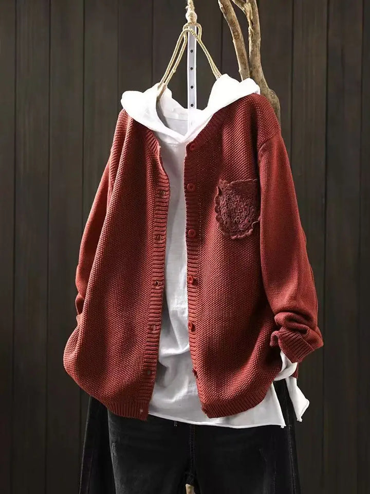 Sofia | Stylischer Cardigan aus feinem Strick