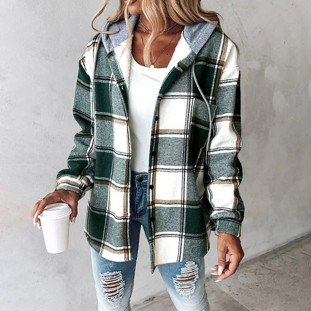 Martina | Wärmende Herbstjacke mit Stehkragen