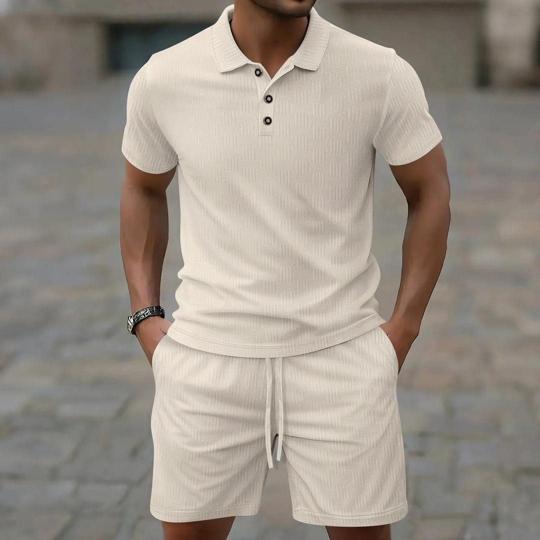 Jonas | Modisches Polo Set Herren Freizeit Chic