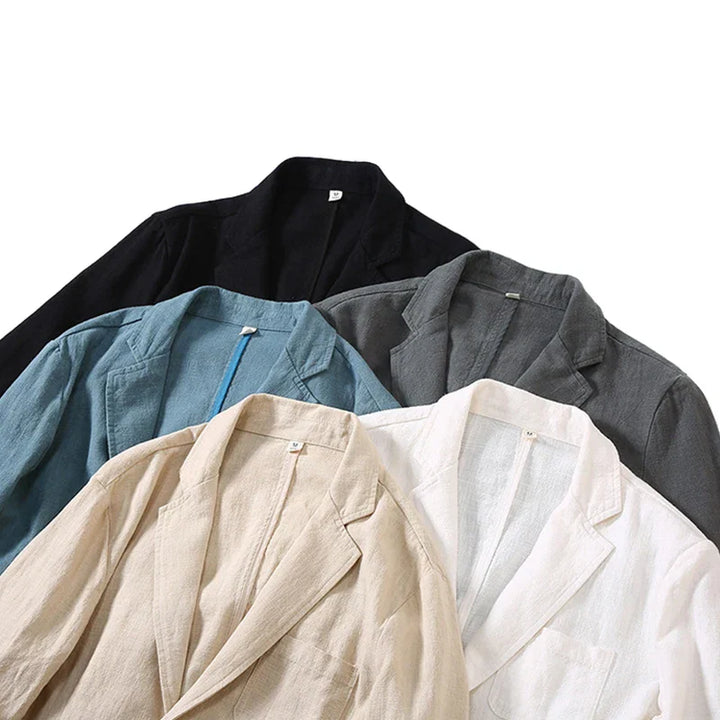 Ben | Jacke aus Baumwolle-Leinen-Mix für Männer