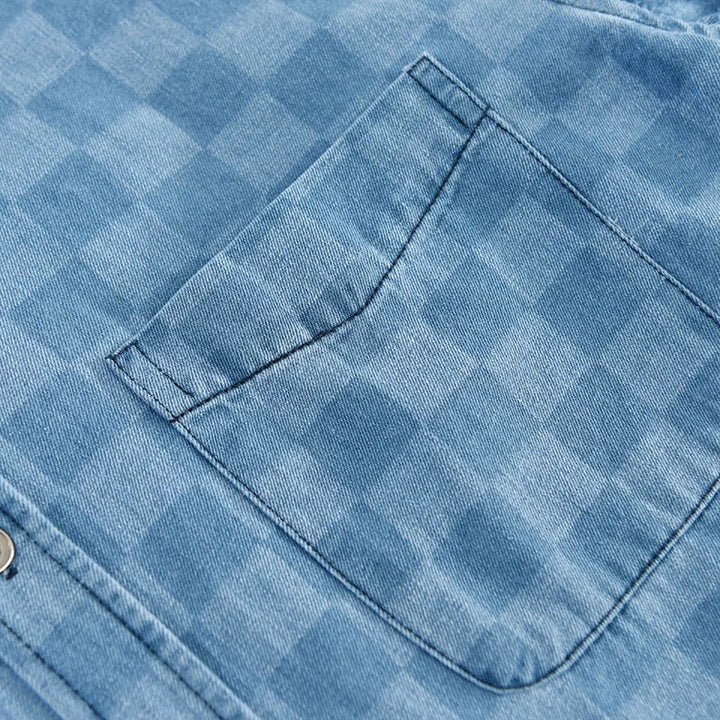 HALIA CHECKERED BUTTON-UP SHIRT für urbane Sommer-Looks