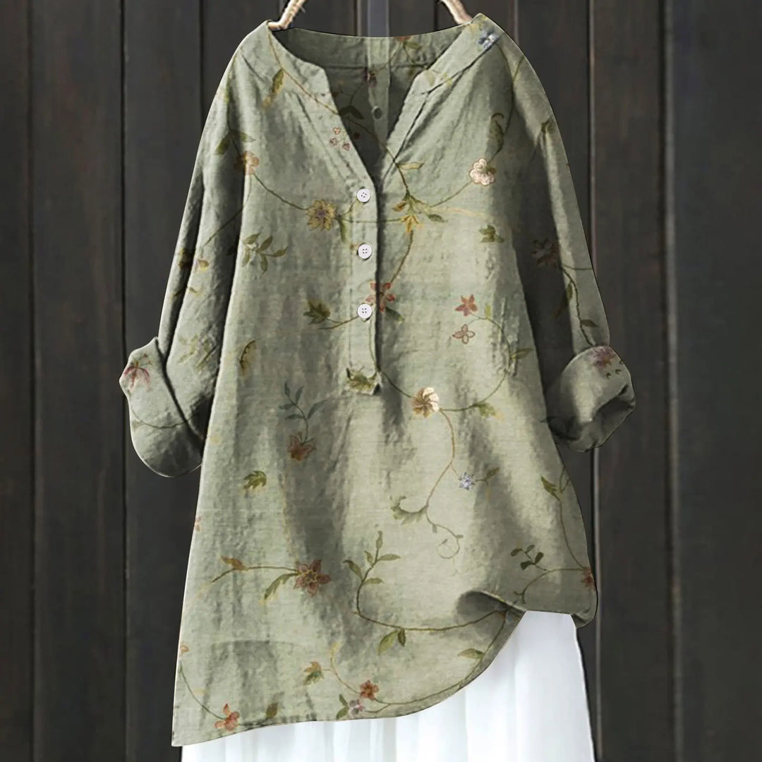 Josephine | Geblümte Bluse mit lockerem Schnitt