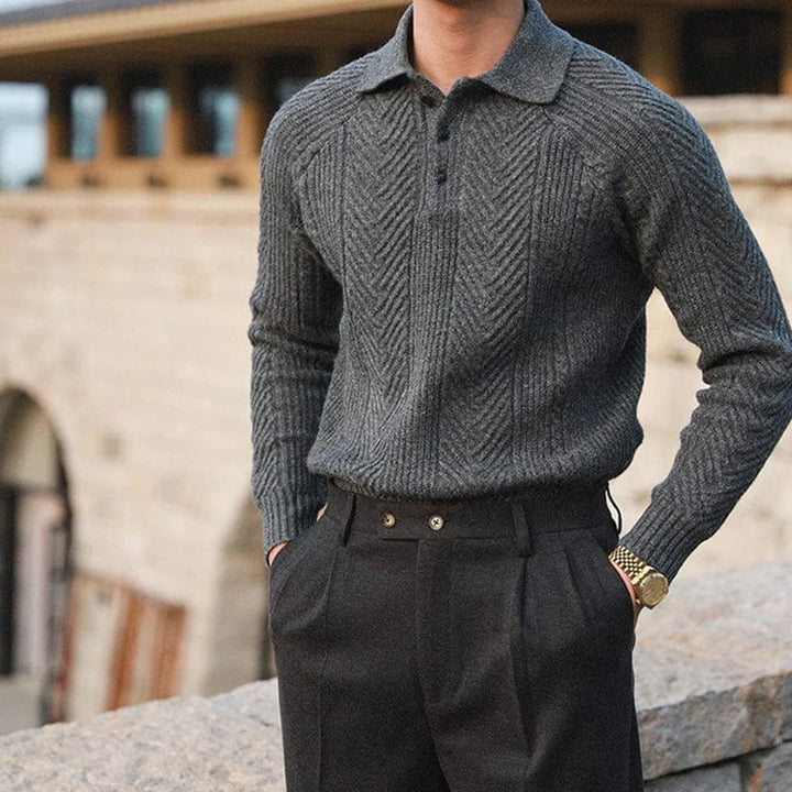 Renoir Polopullover mit klassischem Schnitt für Herren
