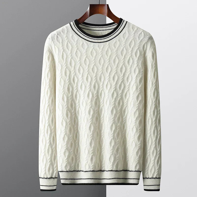 David | Stilvoller Herren Kaschmirpullover warm