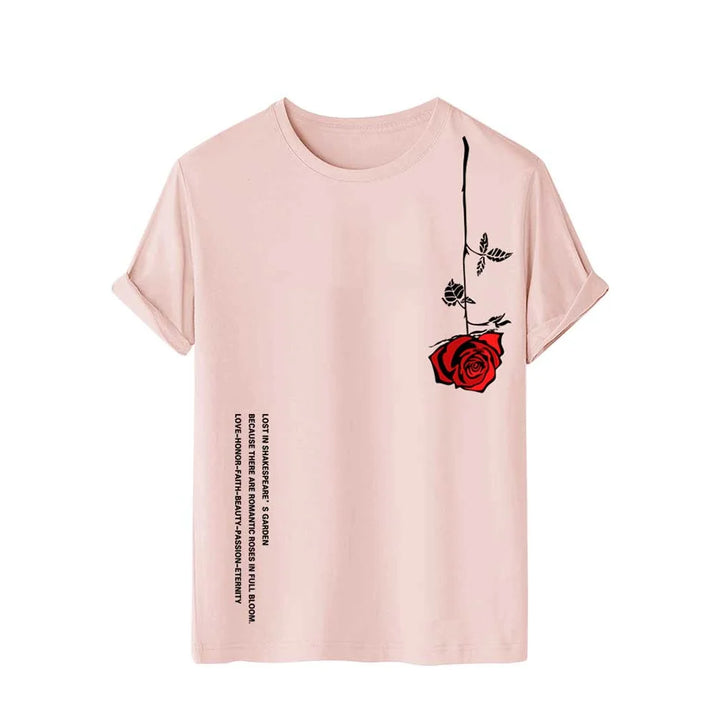 Grafik-T-Shirt LaRose" für Männer mit kreativem Print