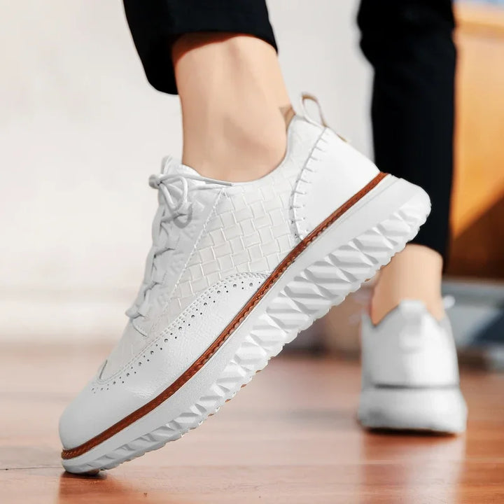 Hildreth Leder genähte Schuhe für elegantes Auftreten
