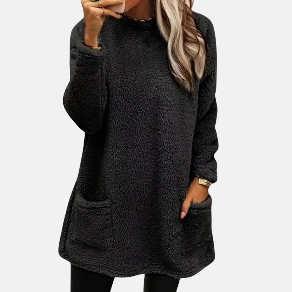 Johanna | Eleganter Damen Pullover in Midilänge