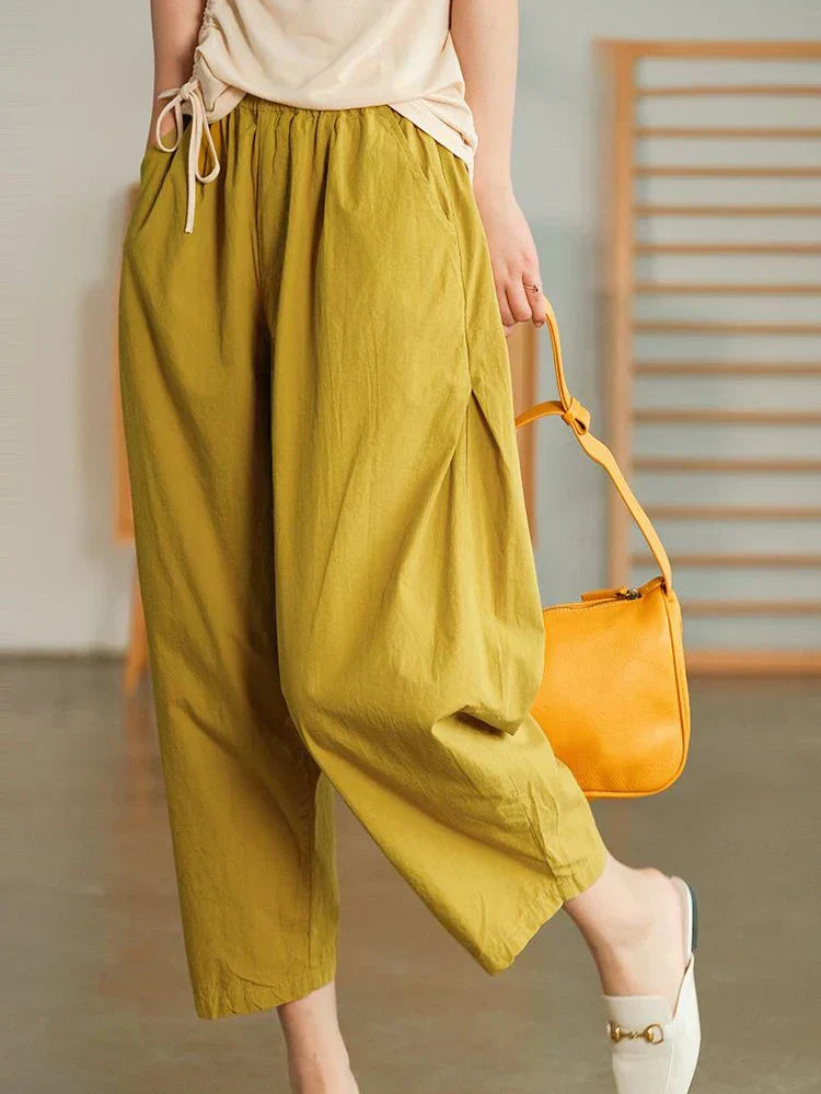 Belle | Leichte Baumwollhose für den Sommer