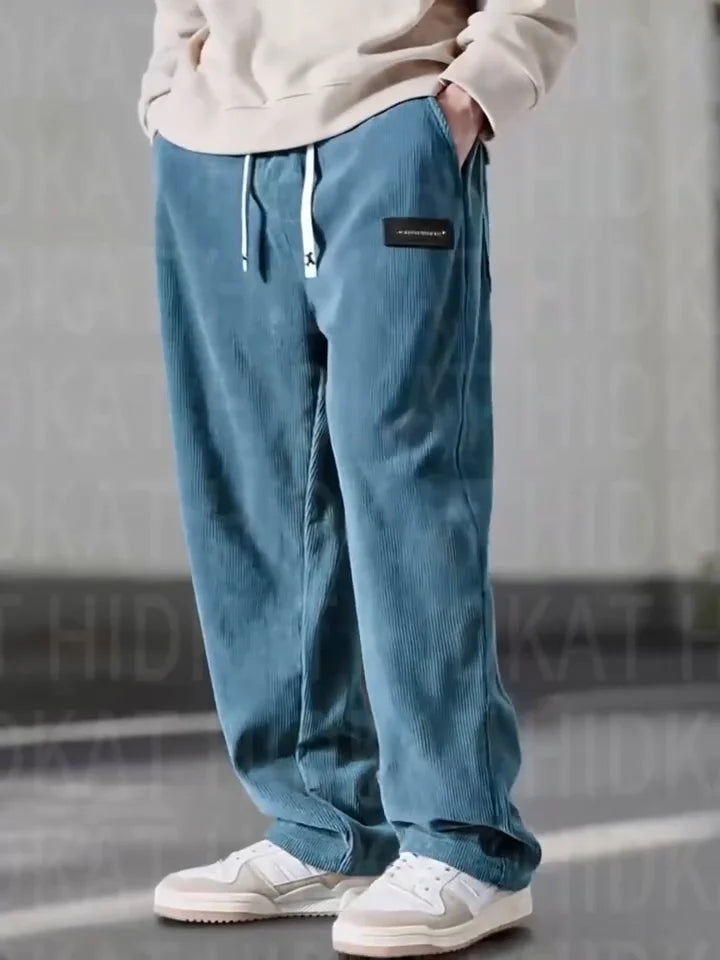 Anton | Locker geschnittene Cordhose Herren lässig