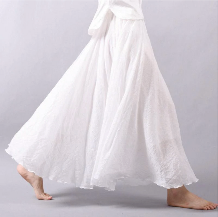 Ellery | Weiter Leinenrock mit Sommerlook