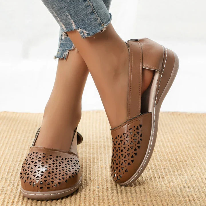 OrthoBliss | Bequeme Slingback-Halbschuhe für den ganzen Tag