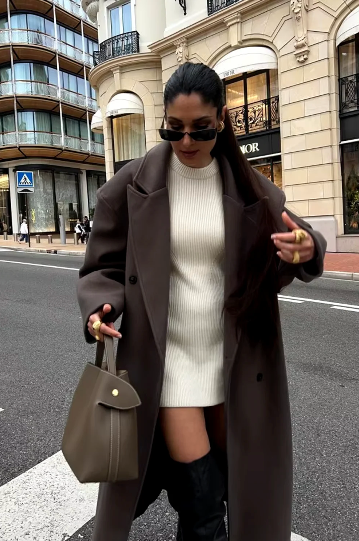 Jonas | Eleganter Oversized Mantel für den Alltag