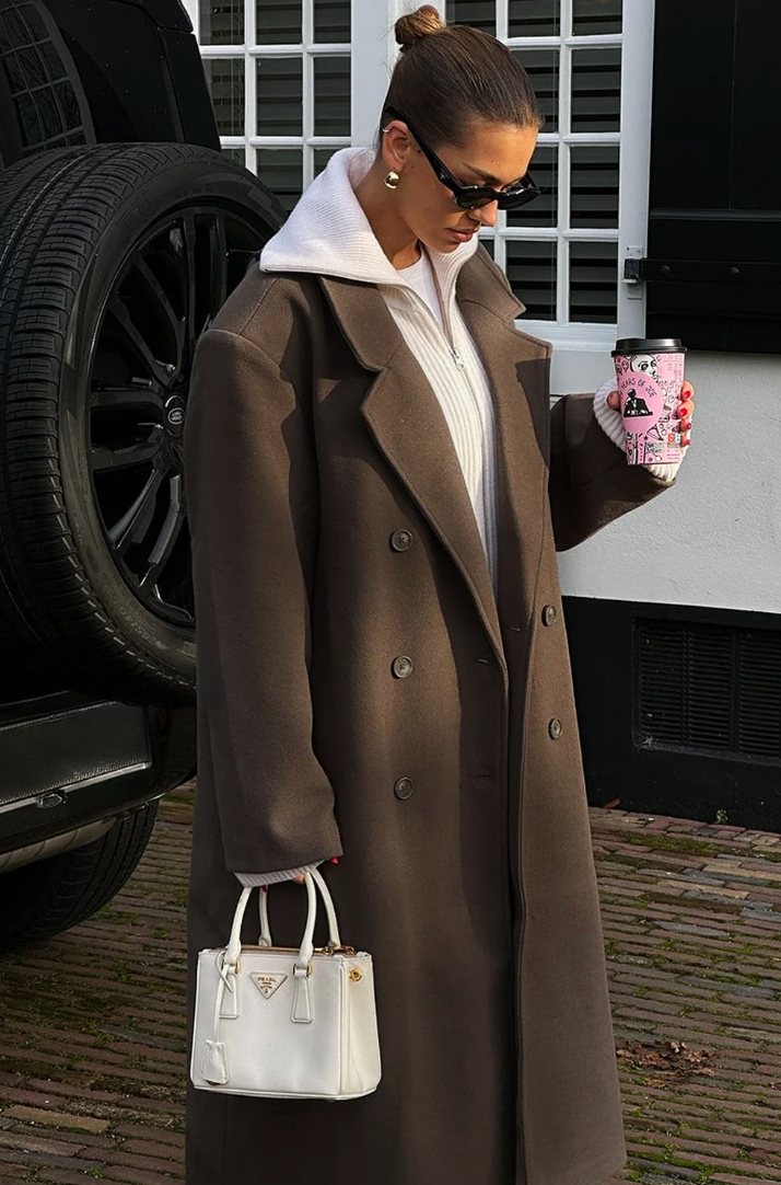 Jonas | Eleganter Oversized Mantel für den Alltag