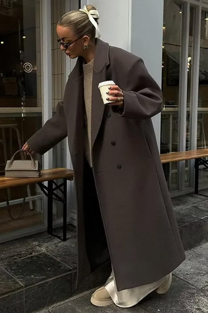 Jonas | Eleganter Oversized Mantel für den Alltag