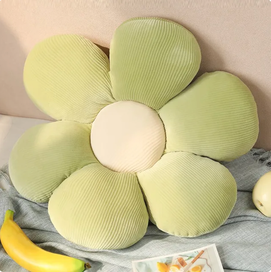 Plüsch Blumen Kissen für süße Deko und Komfort
