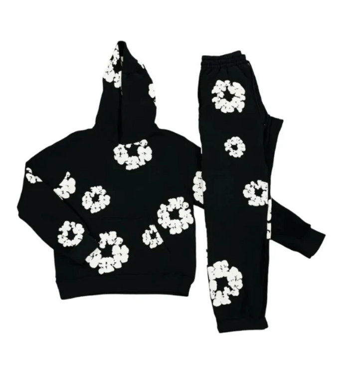 Dagmar | Blütentrainingsanzug mit trendigem Design