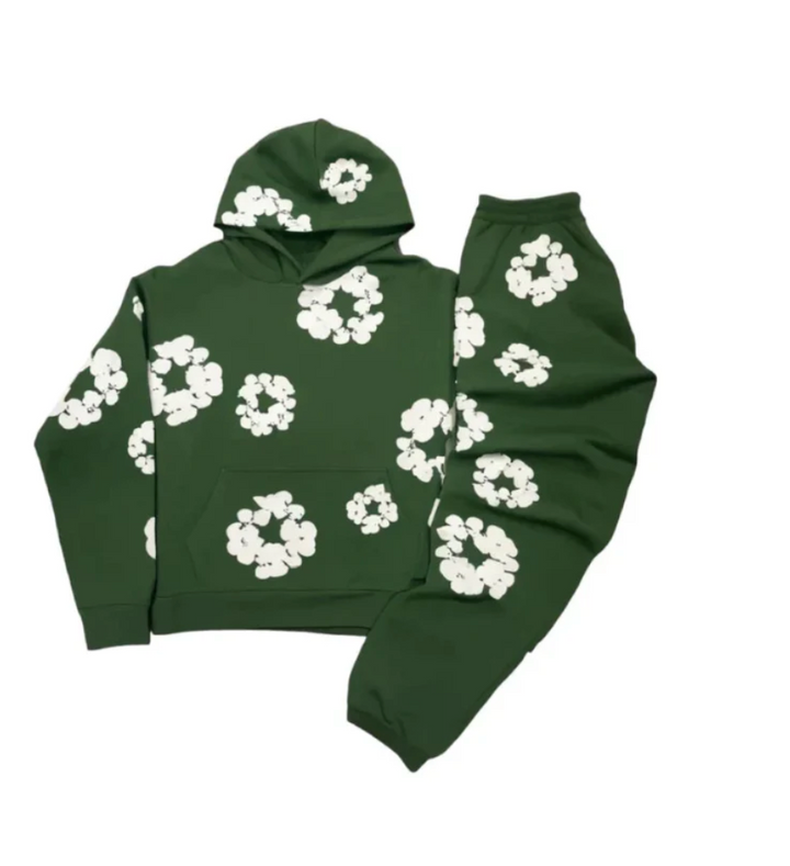 Dagmar | Blütentrainingsanzug mit trendigem Design