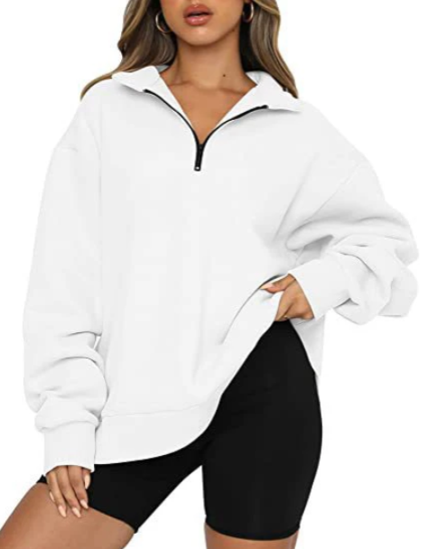 Lia | Damen Sweatshirt gemütlich für Alltag & Freizeit