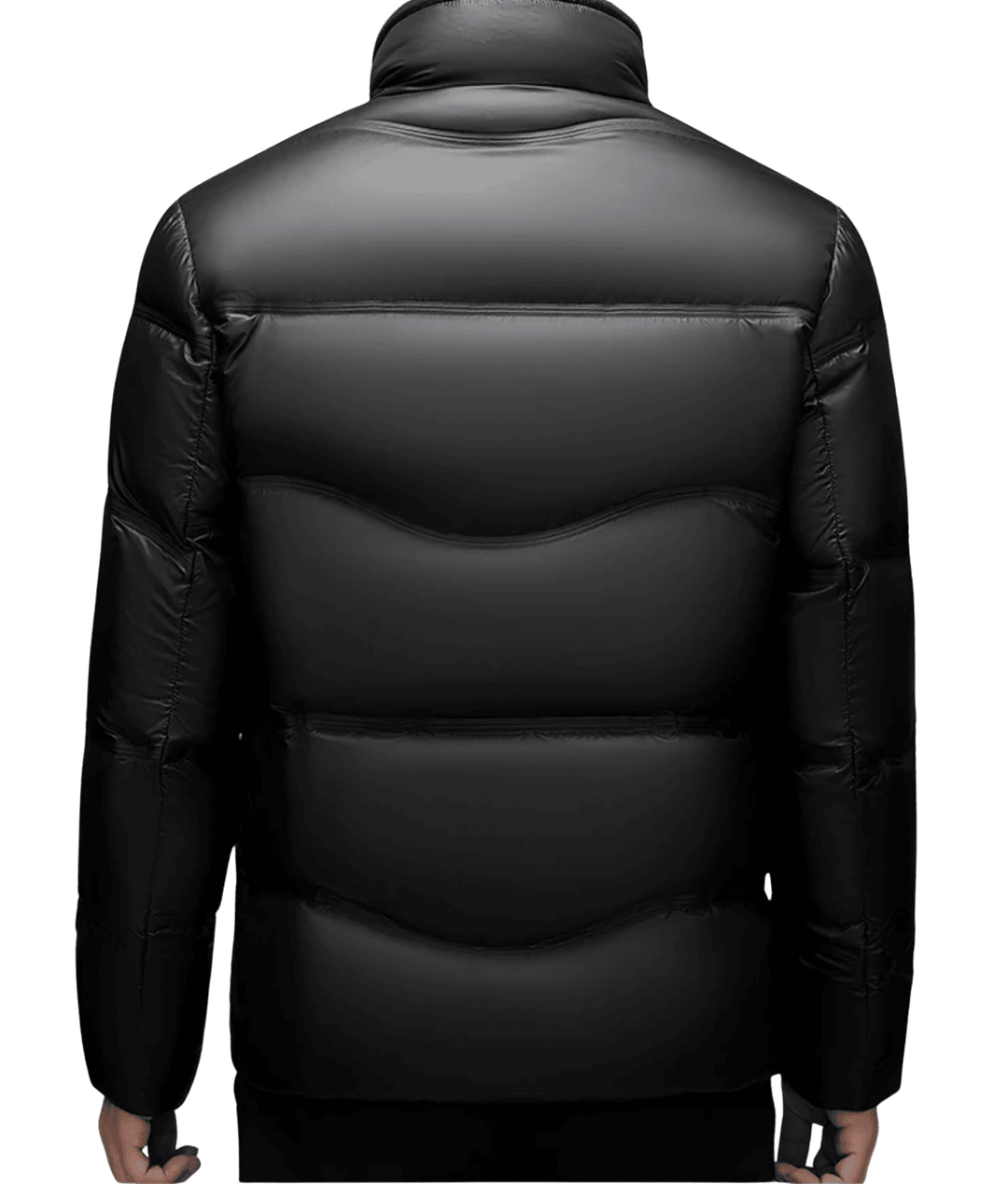Jacke Obsidian mit Reißverschluss und Kapuze