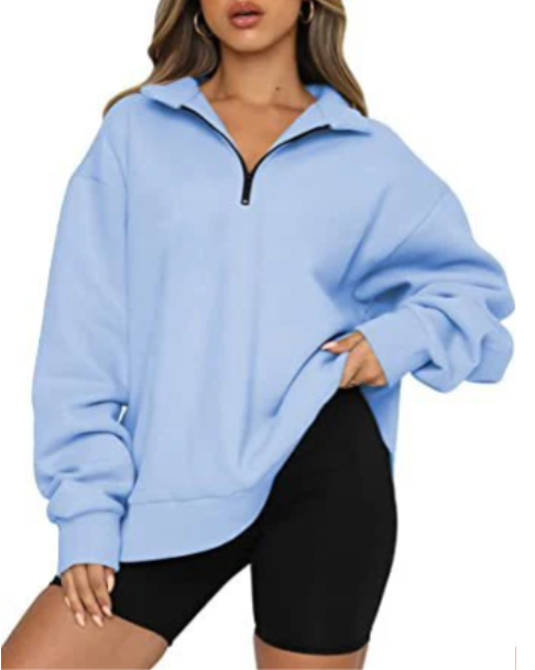Lia | Damen Sweatshirt gemütlich für Alltag & Freizeit