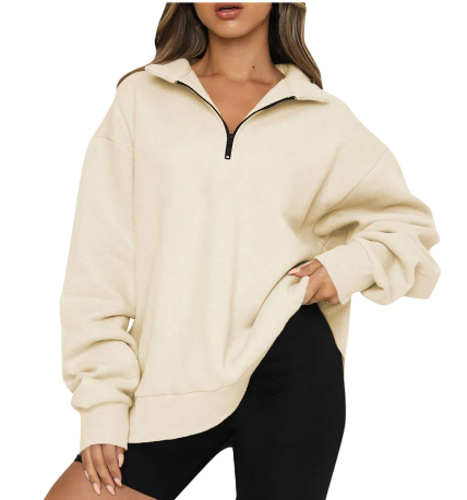 Lia | Damen Sweatshirt gemütlich für Alltag & Freizeit