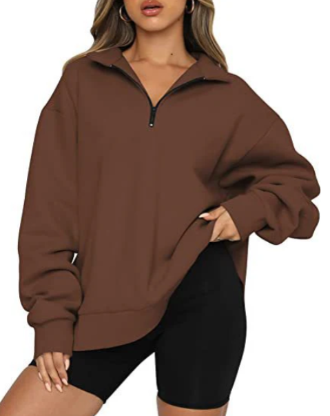 Lia | Damen Sweatshirt gemütlich für Alltag & Freizeit
