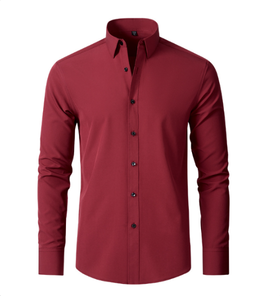 Maxim | Comfort Hemd – knitterfreier Stretch mit modernem Slim-Fit-Stil