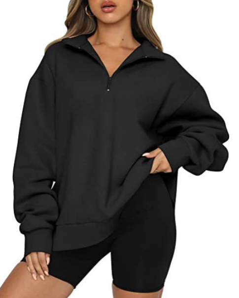 Lia | Damen Sweatshirt gemütlich für Alltag & Freizeit