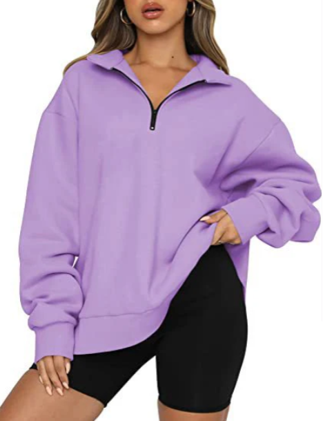 Lia | Damen Sweatshirt gemütlich für Alltag & Freizeit