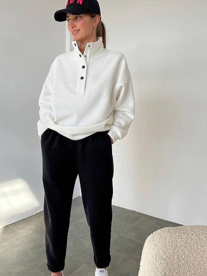 Heidi | Fleece Sweatshirt Set für gemütliche Stunden mit Stil