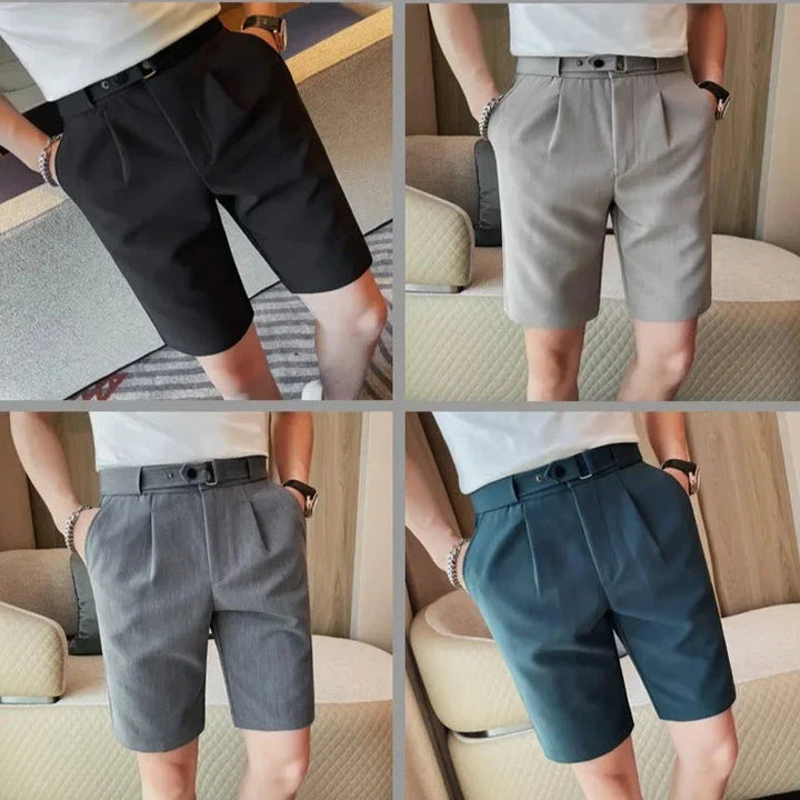 James Lisbon | Elegante Tailored Shorts Herren
