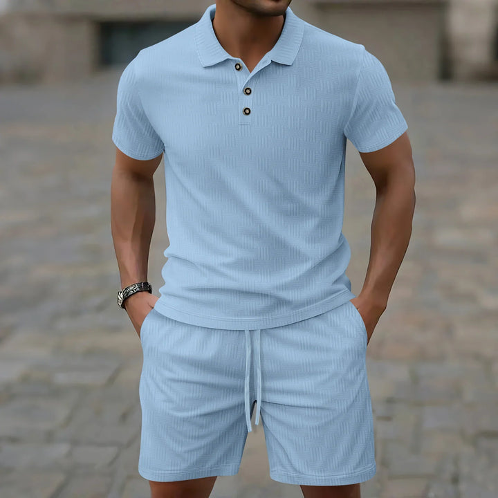 Jonas | Modisches Polo Set Herren Freizeit Chic