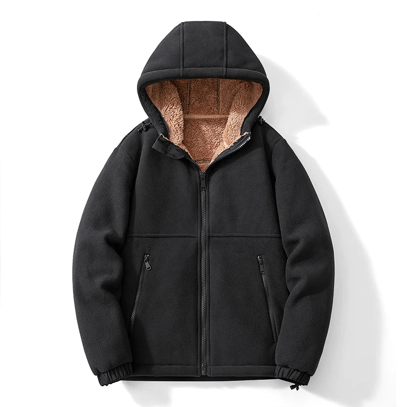 Warme Jacke aus weichem Polar-Fleece Material