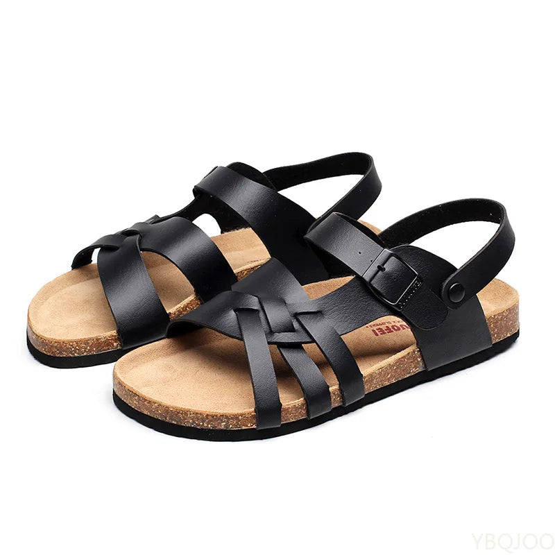 Mael Leder Sandalen für langlebigen Tragekomfort im Sommer