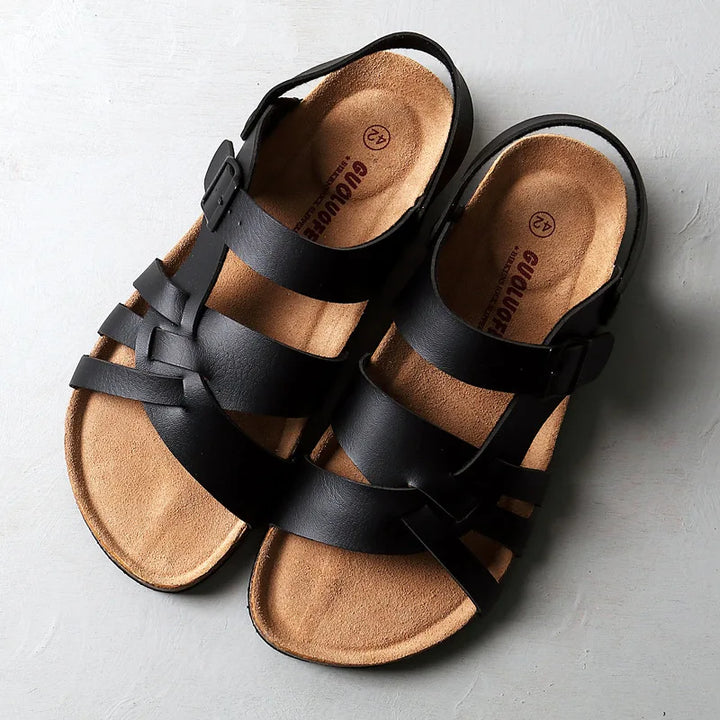 Mael Leder Sandalen für langlebigen Tragekomfort im Sommer