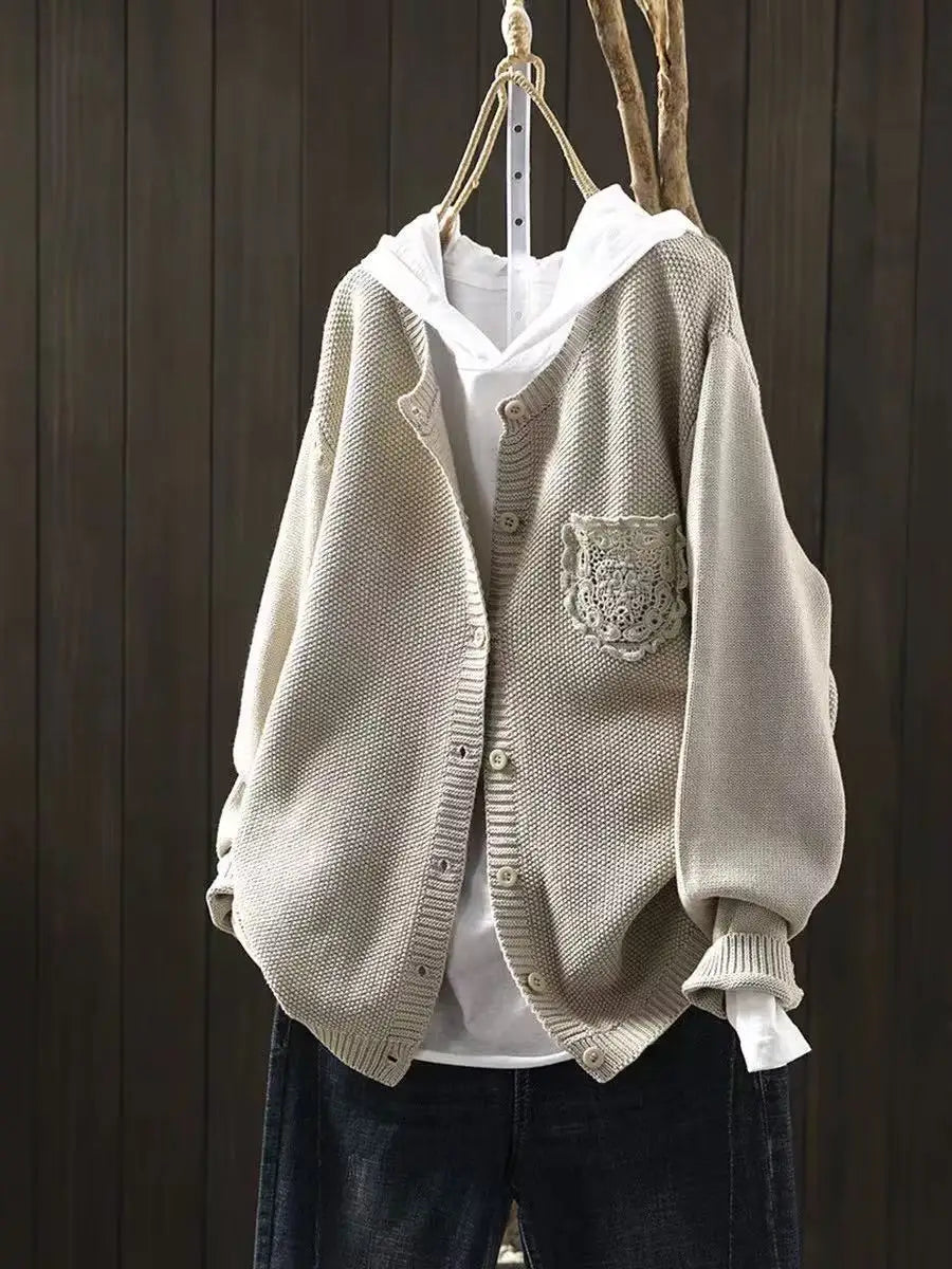 Sofia | Stylischer Cardigan aus feinem Strick
