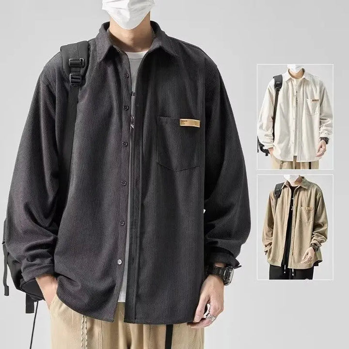 Cordshirt | Langärmliges Freizeithemd für jeden Tag