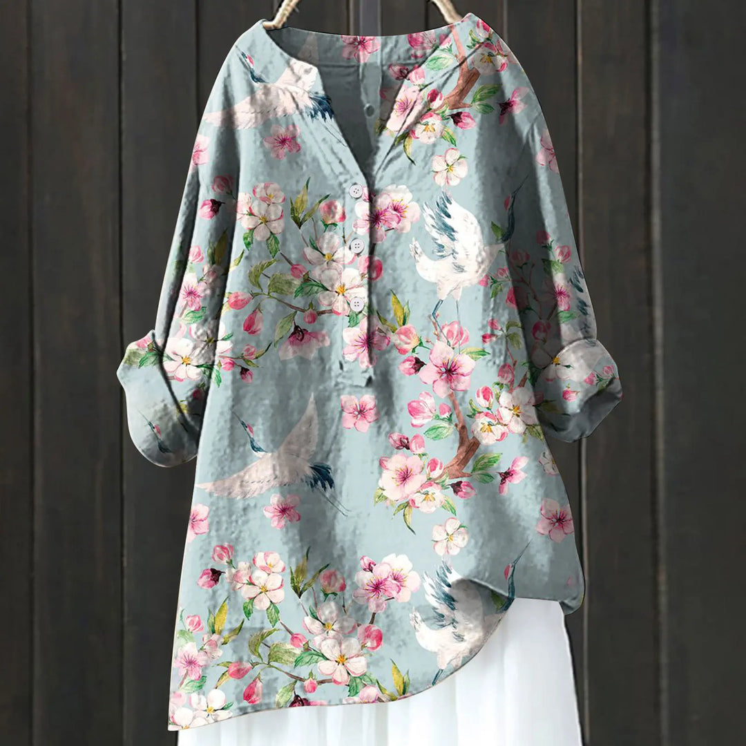 Josephine | Geblümte Bluse mit lockerem Schnitt