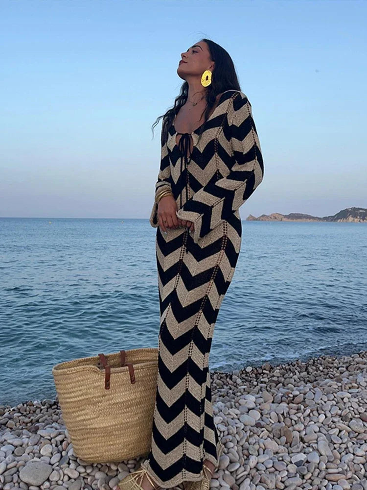 Mila | Elegantes Maxikleid für Sommerabende