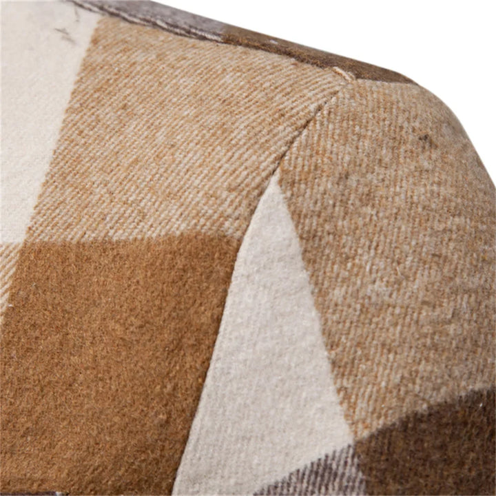 Jansen | Herrenjacke in Hemdoptik – warm und bequem