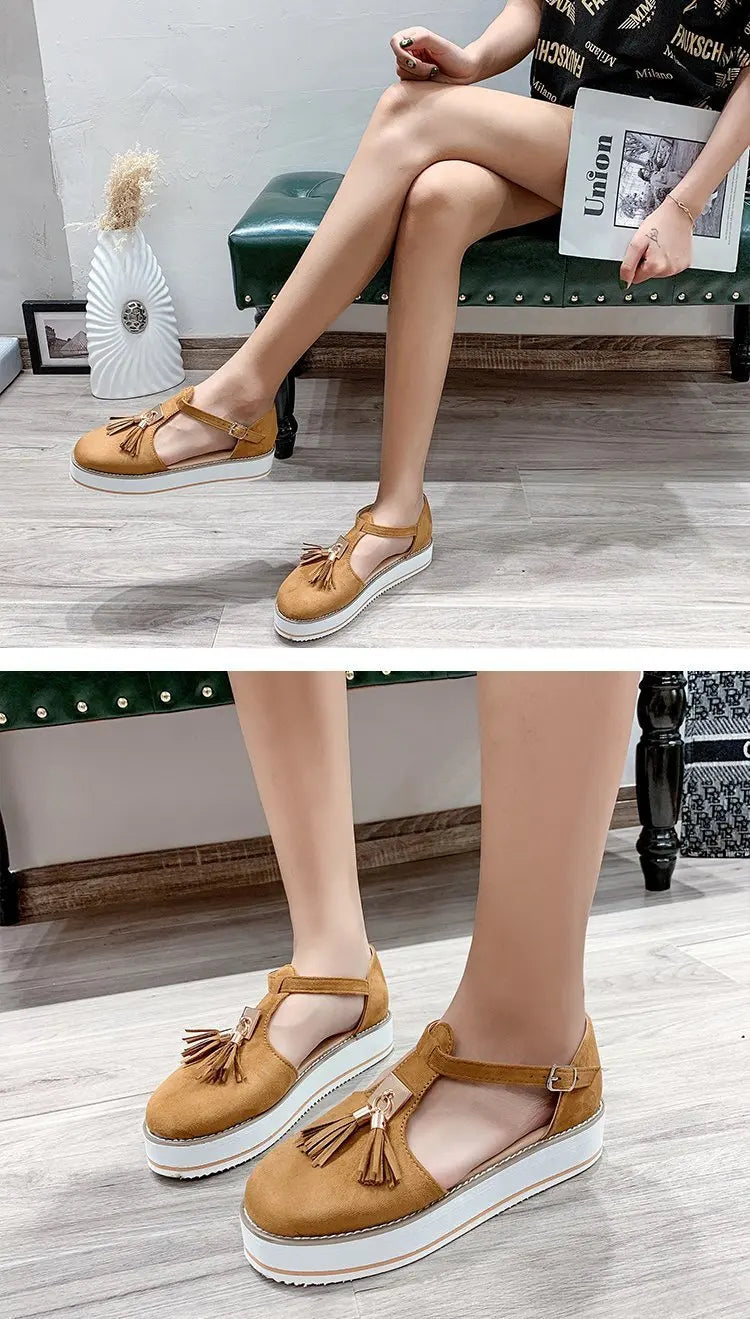 Mina | Sunshine Sandalen mit Quasten für sonnige Urlaubstage