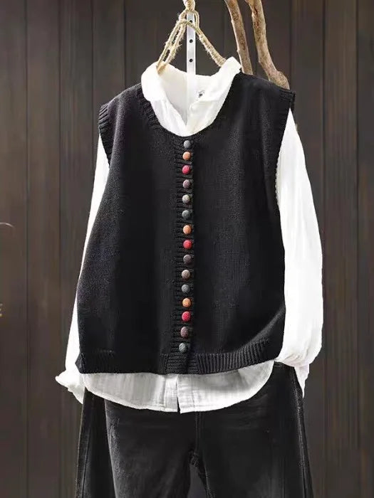Victoria | Modische Strickweste mit zeitlosem Stil