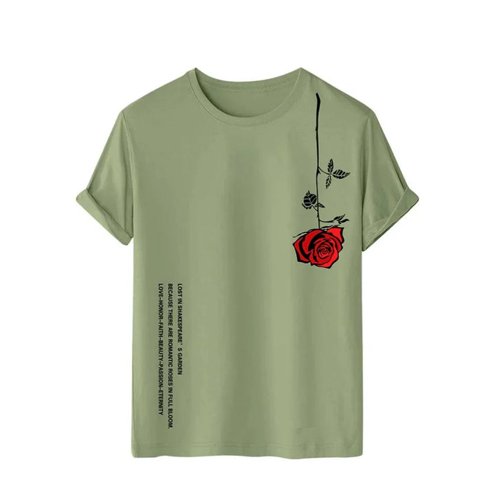 Grafik-T-Shirt LaRose" für Männer mit kreativem Print