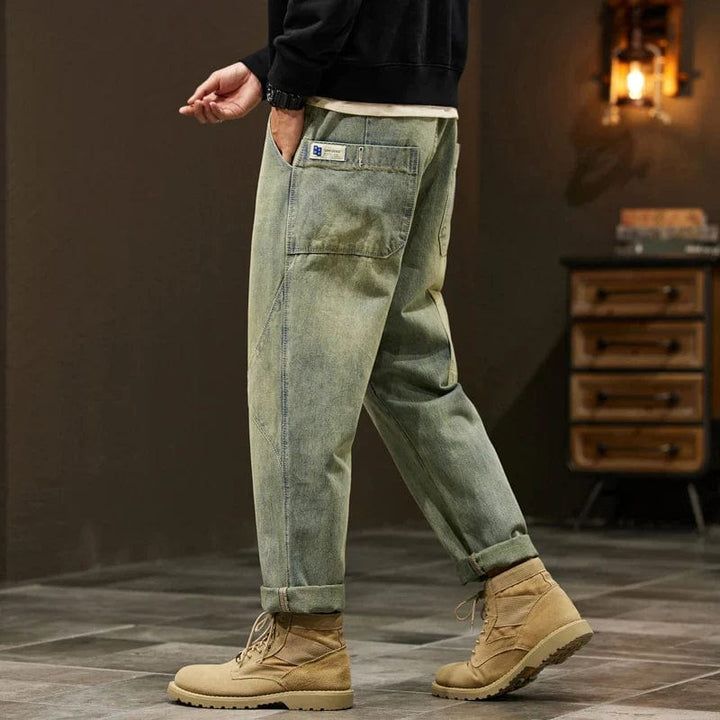 Fort Clay Retro Jeans mit Vintage-Waschung