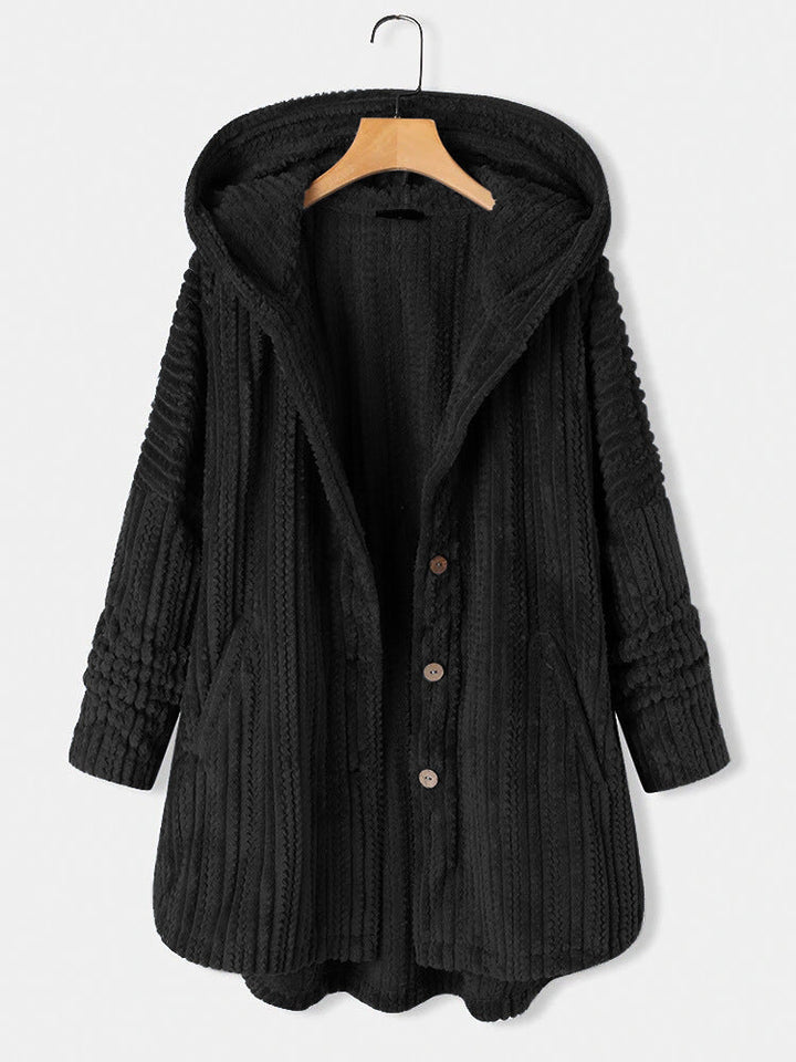Luisa | Stilvoller Wintermantel mit Reversdesign