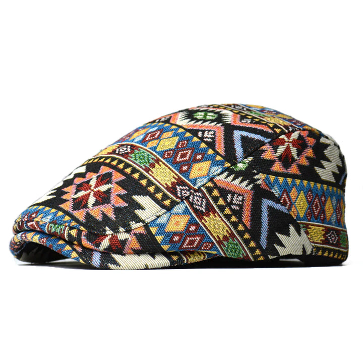 Lukas | Bunte Vintage Kappe im lässigen Retro Stil